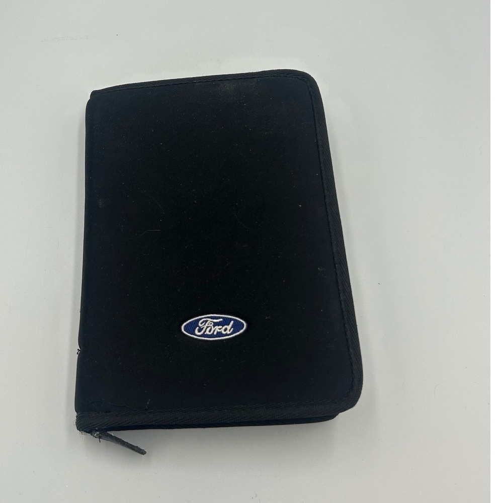 2002 Ford Explorer Owners Manual Guide Set with Zippered Portfolio Case Black